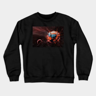 Exploding Planet Crewneck Sweatshirt